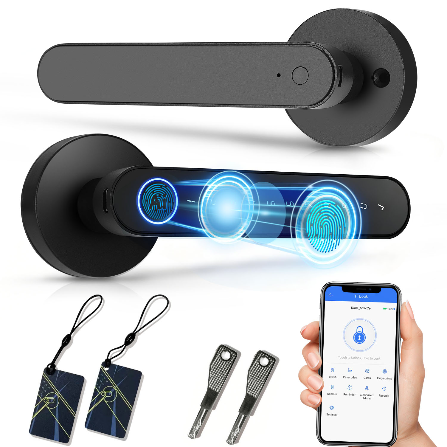 TTlock App Fingerprint Smart L - Unique Electronics Gadgets recension och pris