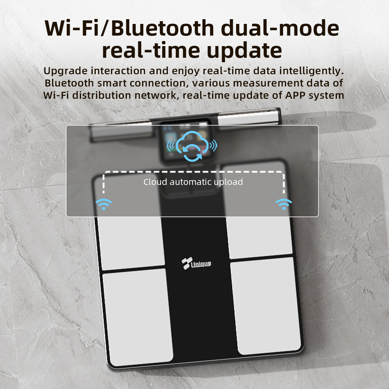 Eight-electrode Bluetooth WiFi - Body Fat Scale Smart recension och pris