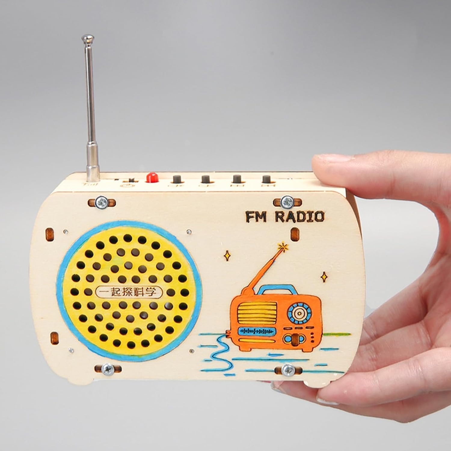 FM Radio Kit for Kids, STEM Pr - Electronics Engineering Gadgets recension och pris