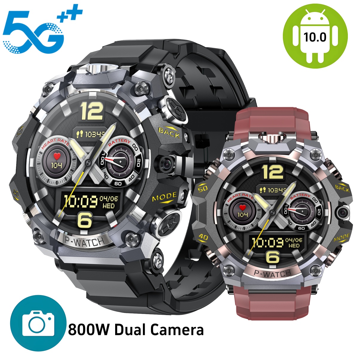 Q668 Smartwatch Android 10.0 1 - Electronics Quiz recension och pris