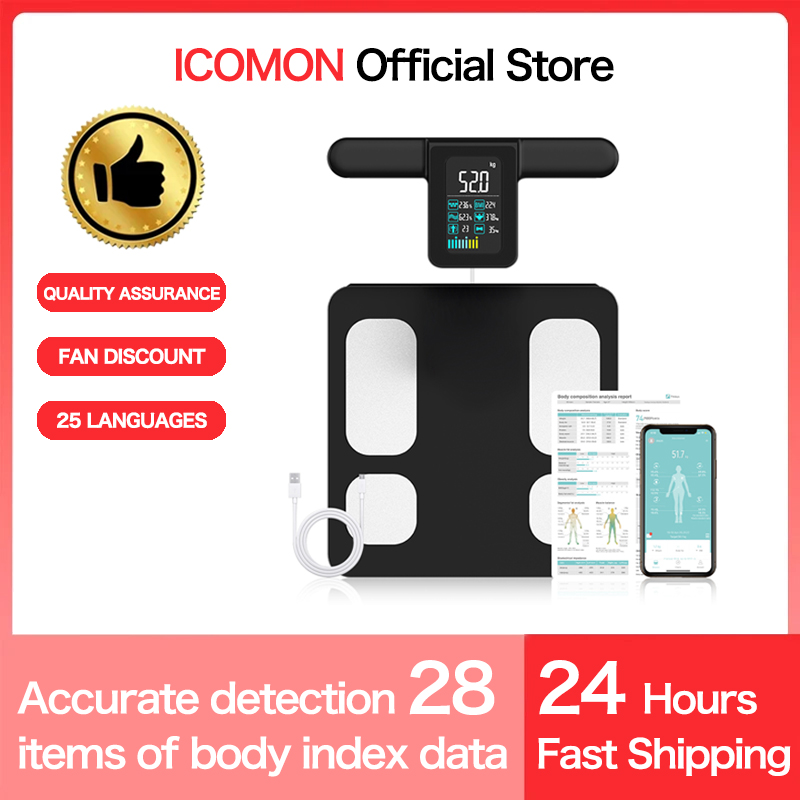 Smart 8 Electrode Scale Bioimp - Body Fat Scale Smart recension och pris