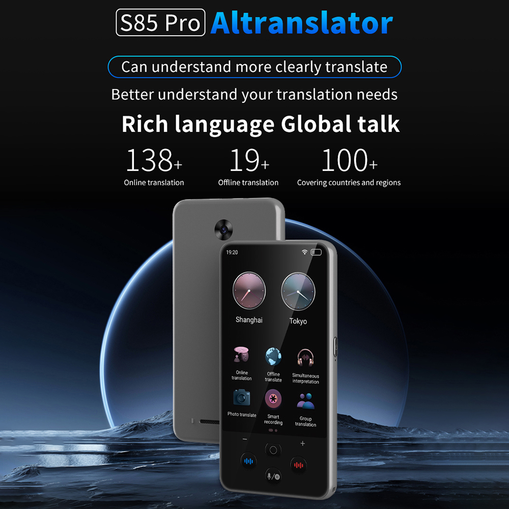 S85 Pro Language Translator De - Portable Translator Device recension och pris