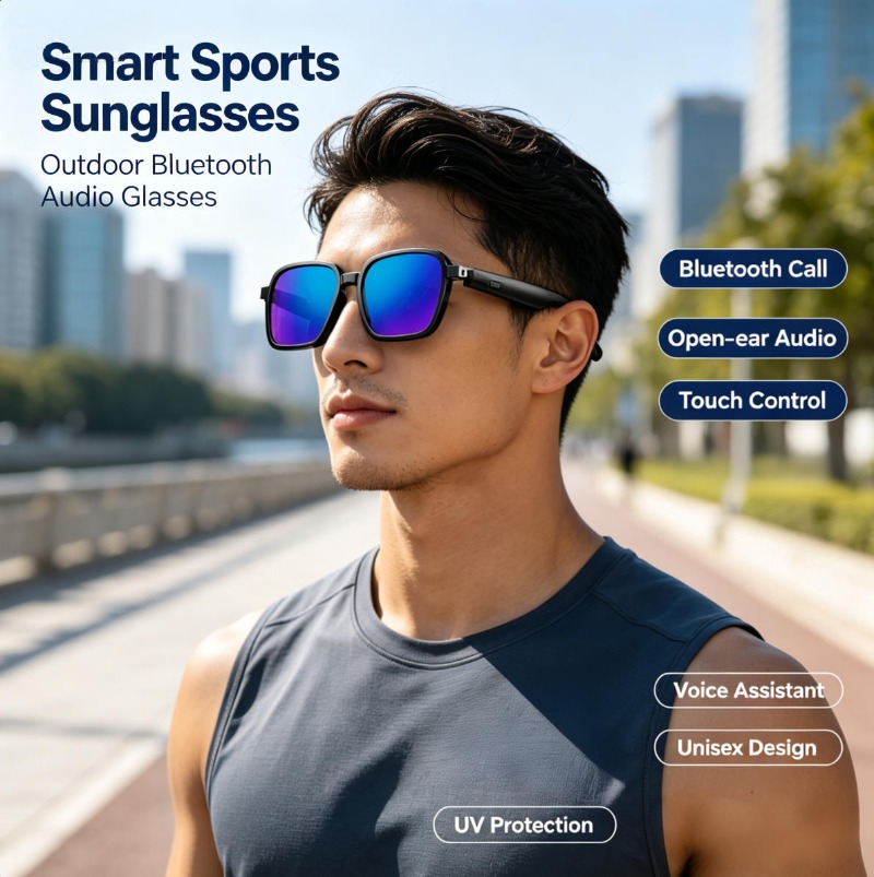 2026 New Smart Sports Sunglass - Portable Translator Device recension och pris