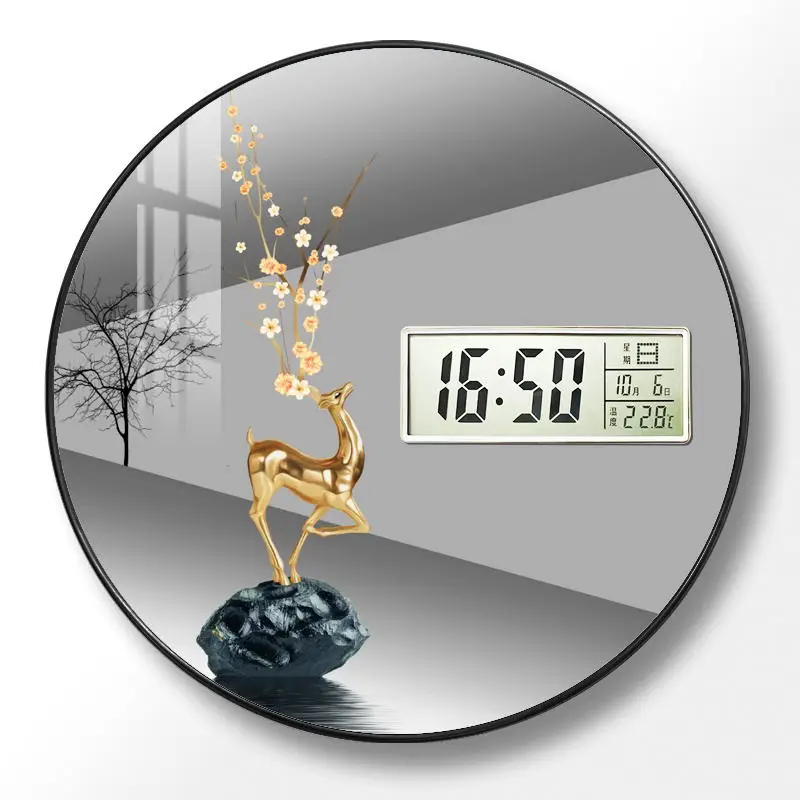 Modern wall clock for living r - Electronics Home Gadgets recension och pris