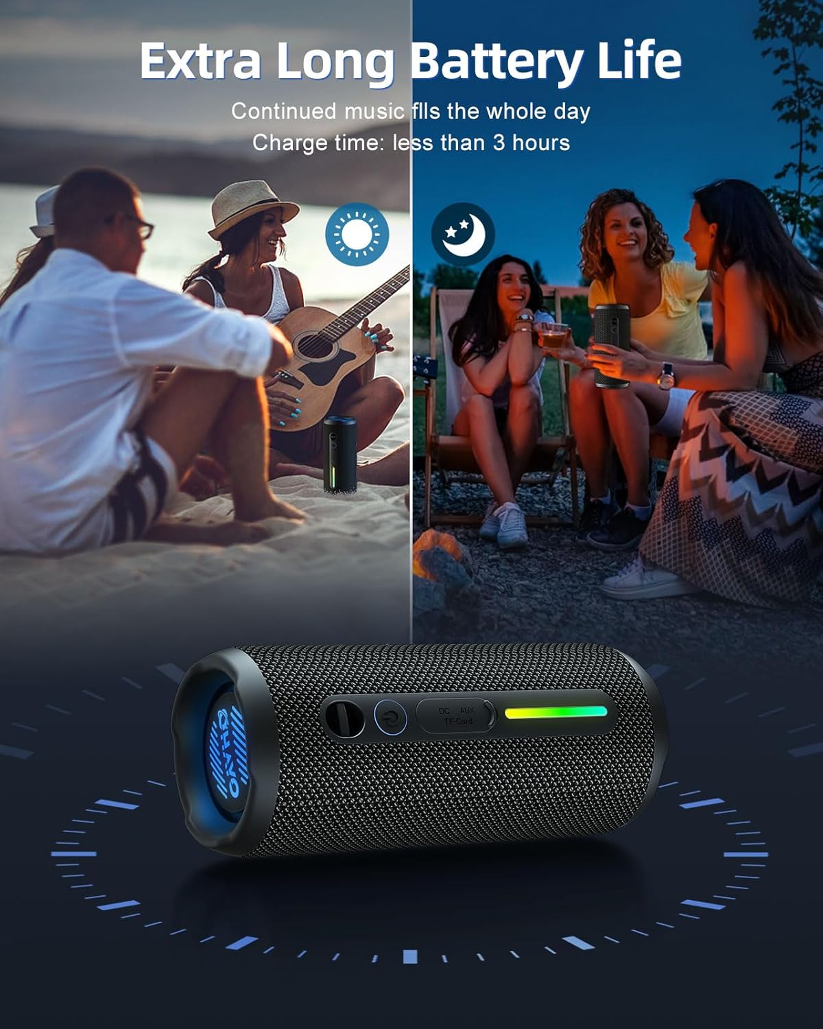 Ohayo S7 Portable Waterpro Blu - Electronics Home Gadgets recension och pris