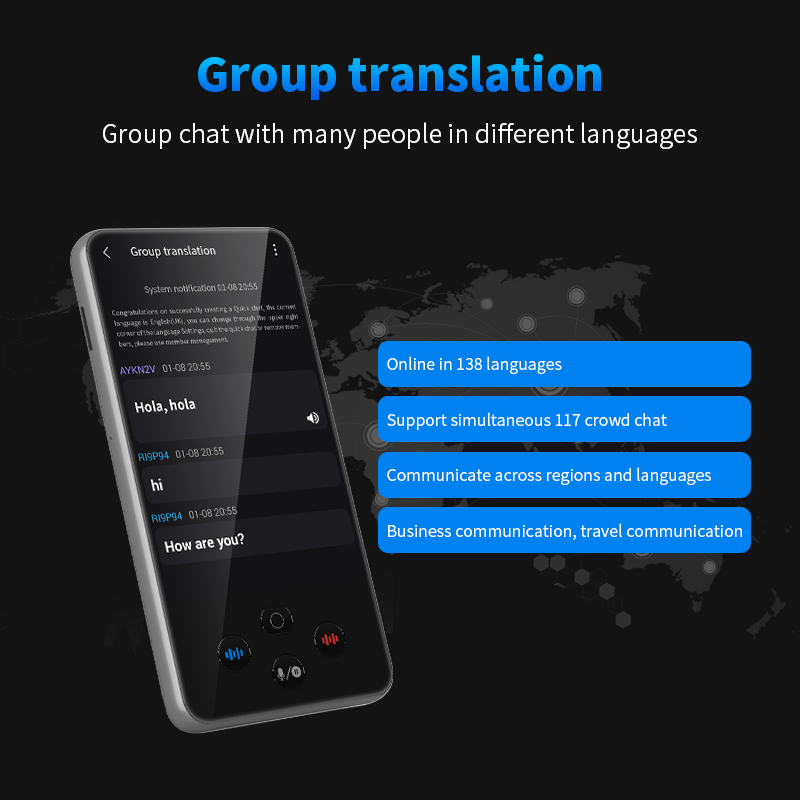 S85 Pro 4‑Inch Touch‑Screen La - Portable Translator Device recension och pris