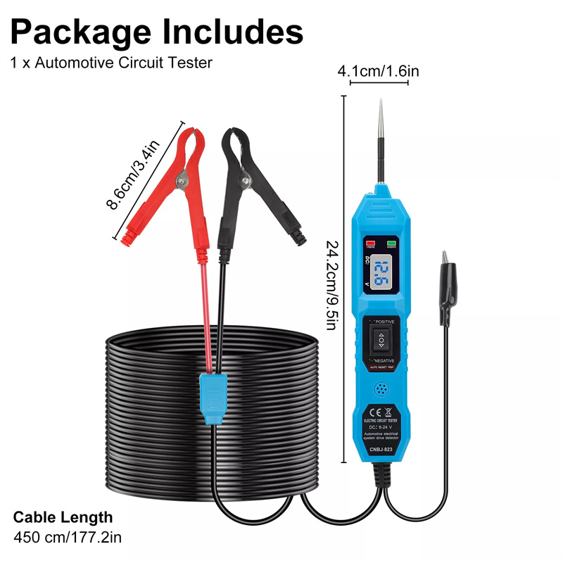 Fuse Tester LCD Circuit Tester - Electronics Quiz recension och pris