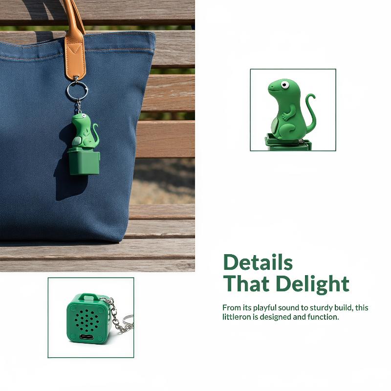 Lizard Sound Keychain Fun Stre - Electronics Gadgets Bag recension och pris