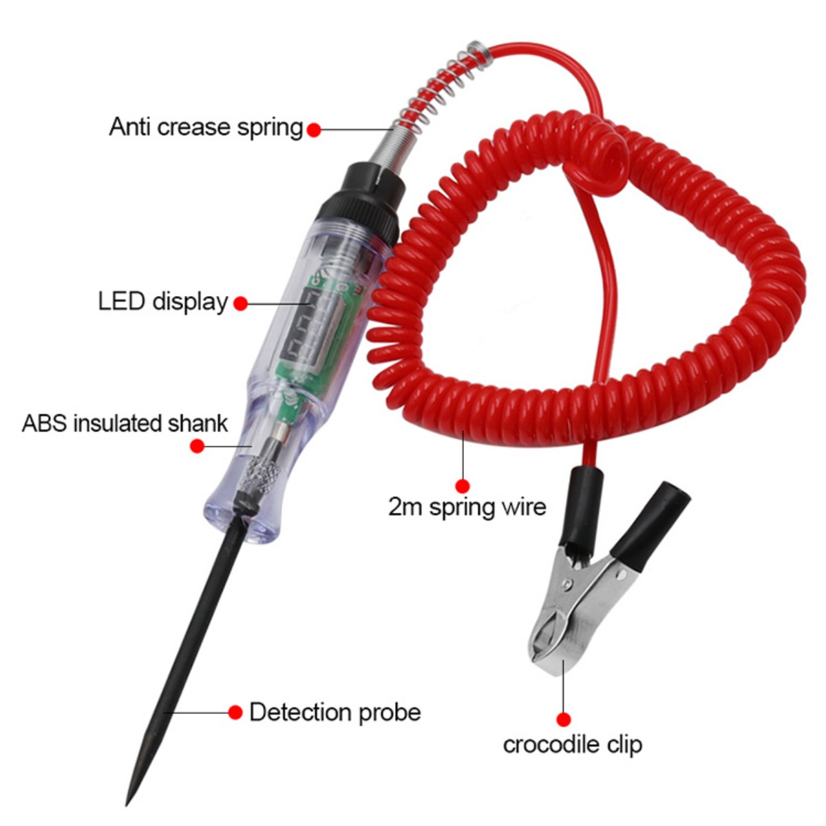 Car Truck Voltage Circuit Test - Electronics Quiz recension och pris