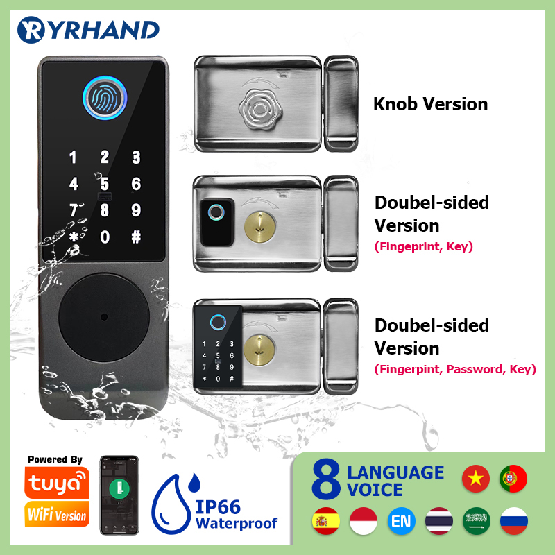 Tuya Smart lock Waterproof Wif - Unique Electronics Gadgets recension och pris